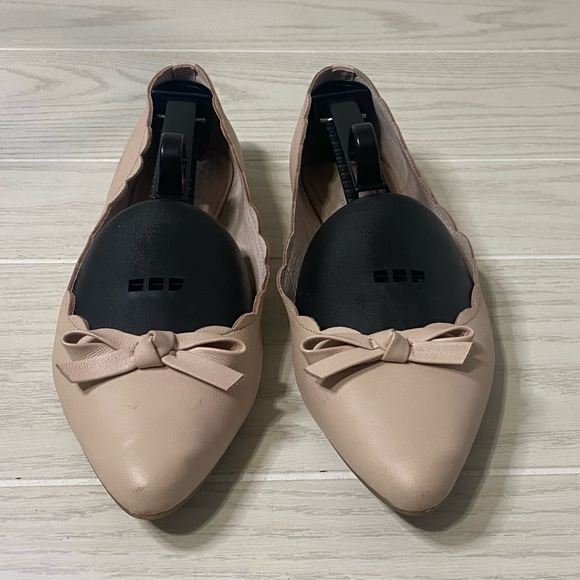 kate spade Shoes - 7.Kate Spade nude pink point toe flats